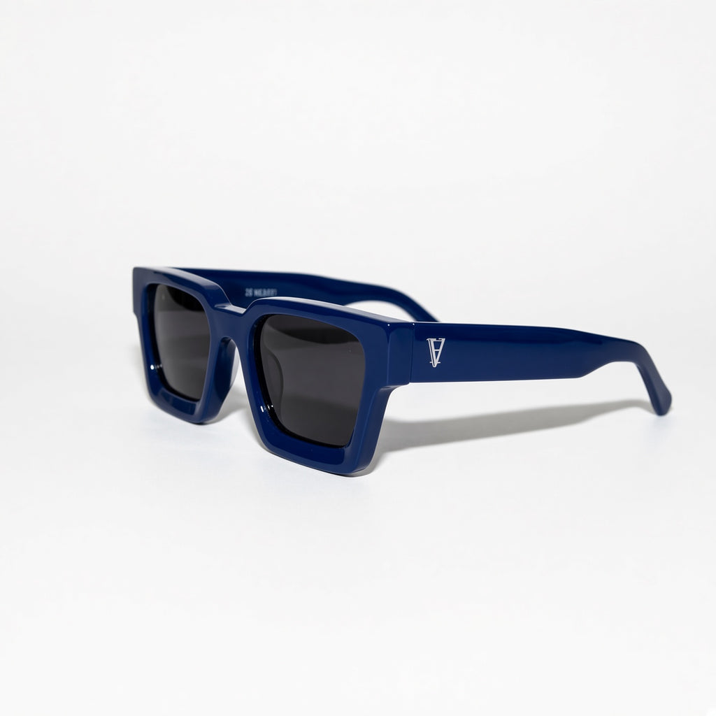 Monarch - White Logo Dark Blue Frame
