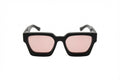 Monarch White Logo - Pink Lens