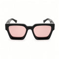 Monarch White Logo - Pink Lens