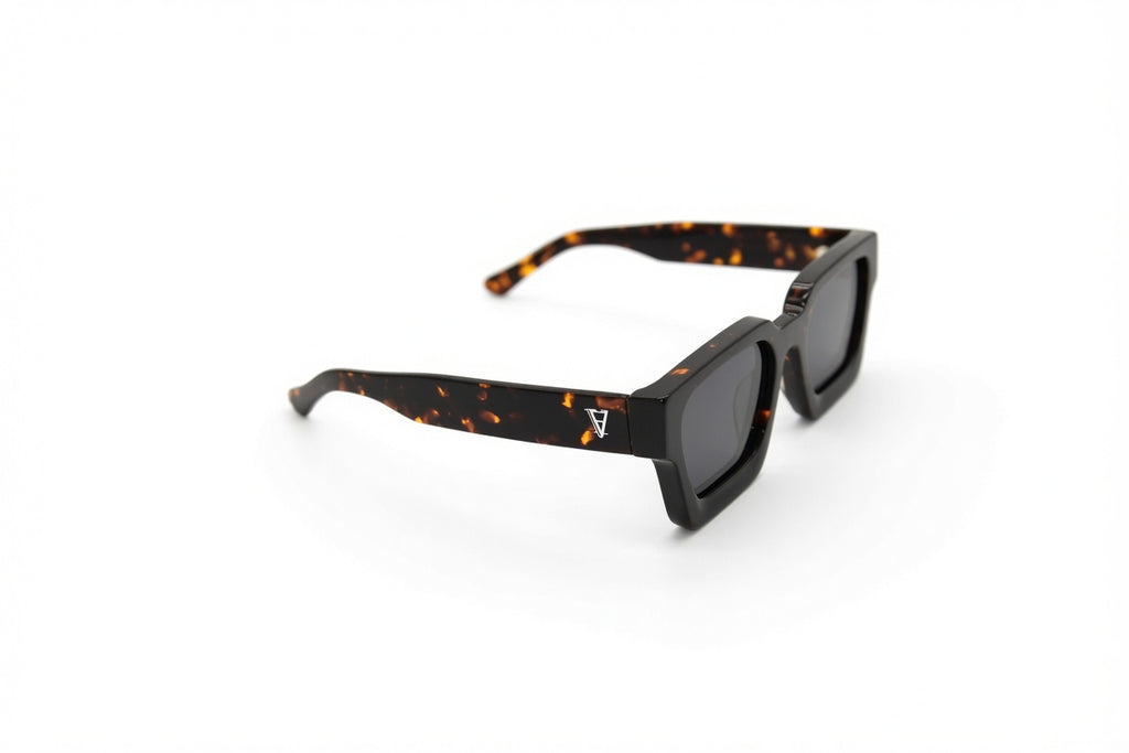 Monarch - White Logo Tortoise Frame