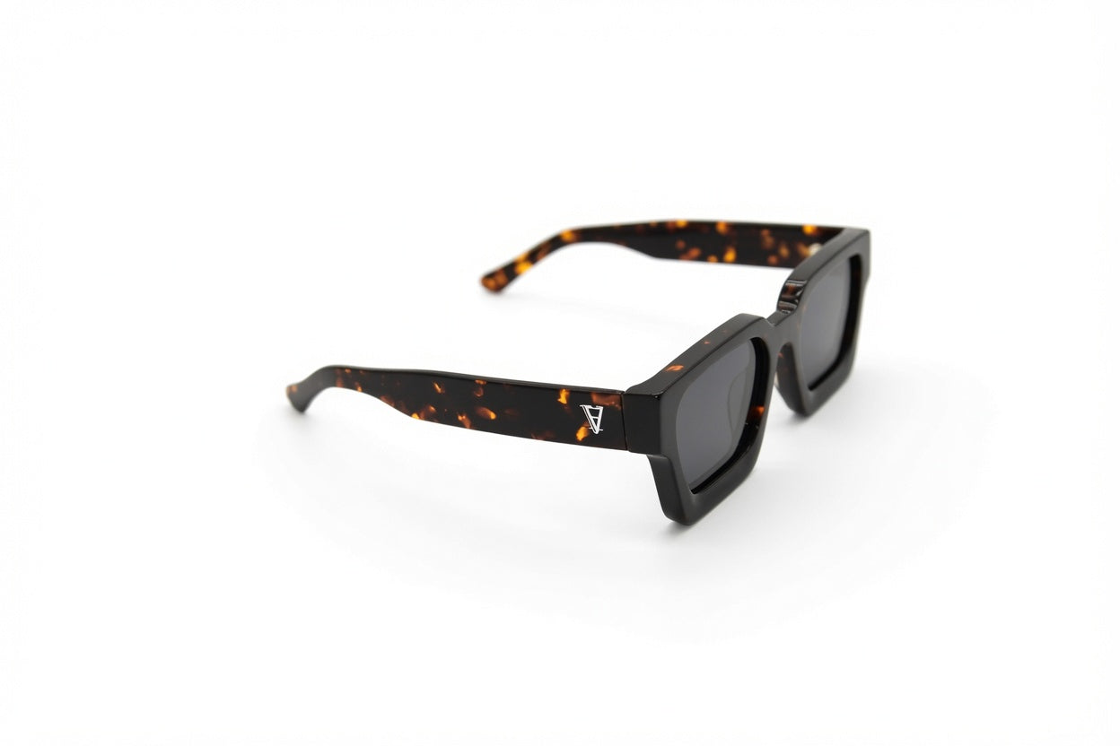 Monarch - White Logo Tortoise Frame