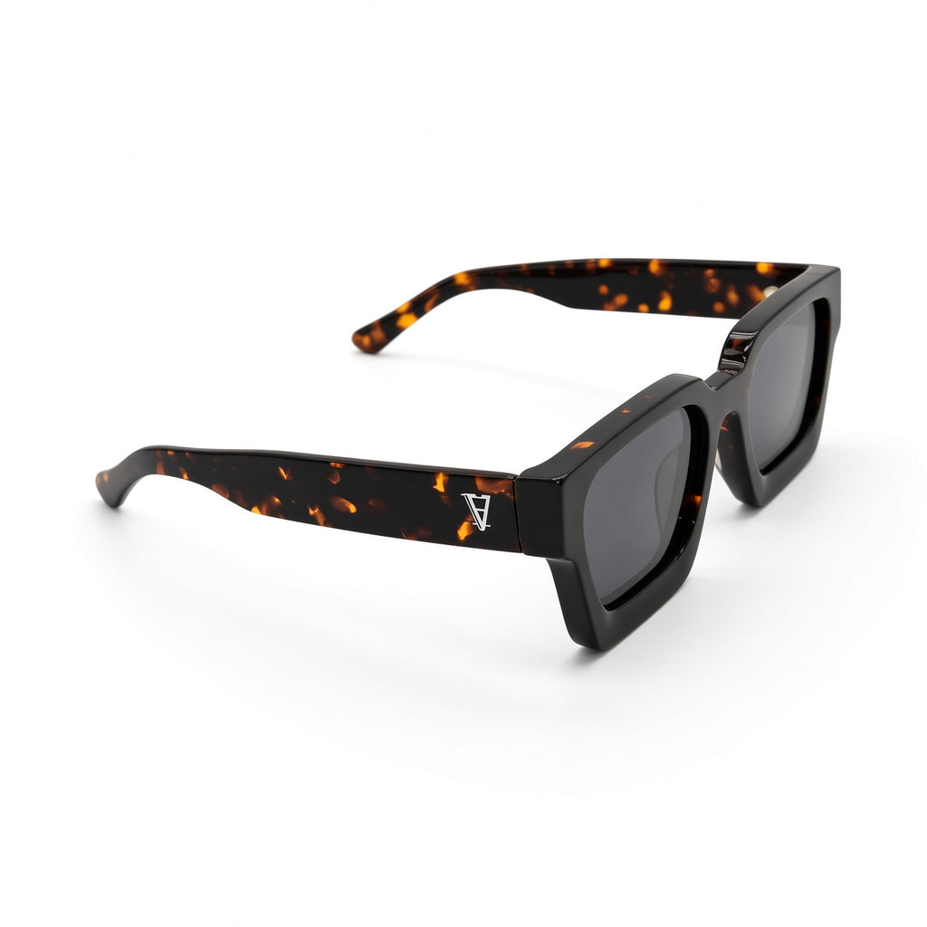 Monarch - White Logo Tortoise Frame