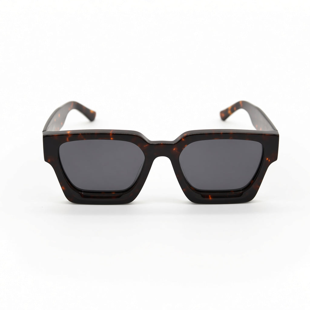 Monarch - White Logo Tortoise Frame
