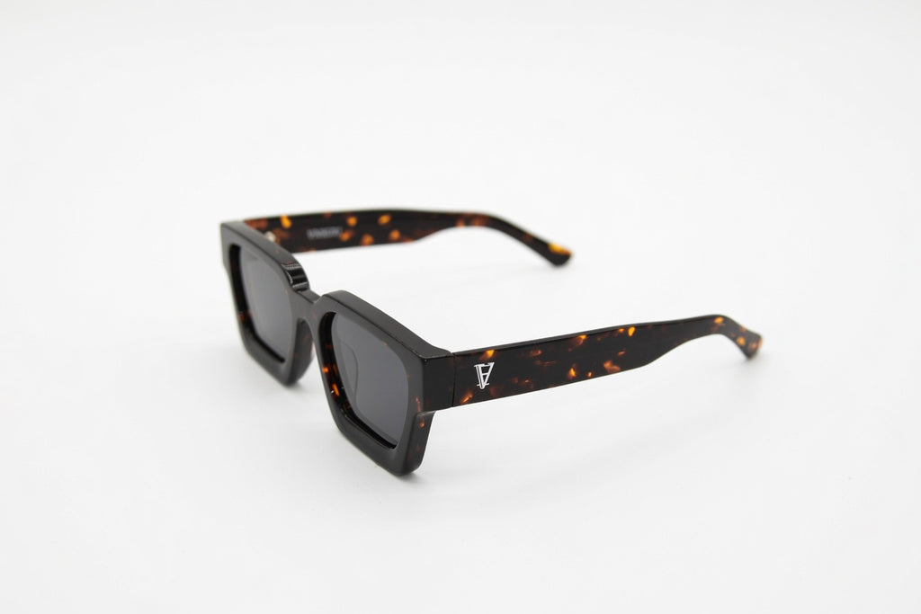 Monarch - White Logo Tortoise Frame
