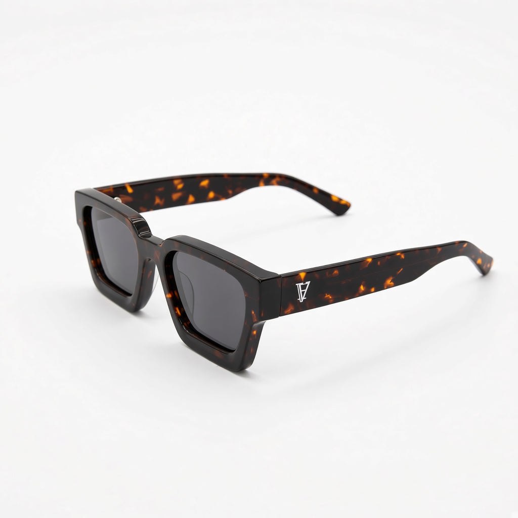 Monarch - White Logo Tortoise Frame