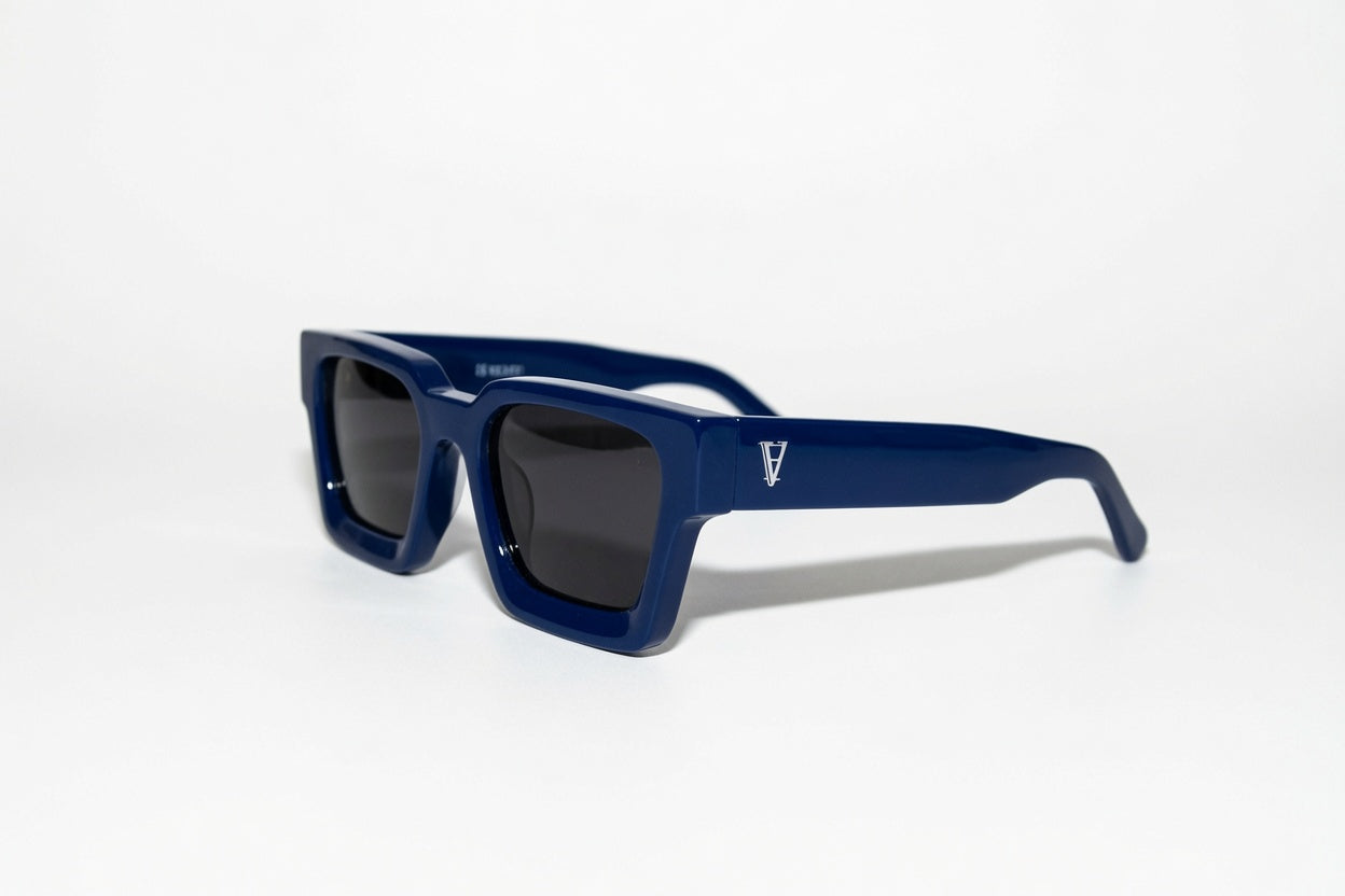 Monarch - White Logo Dark Blue Frame