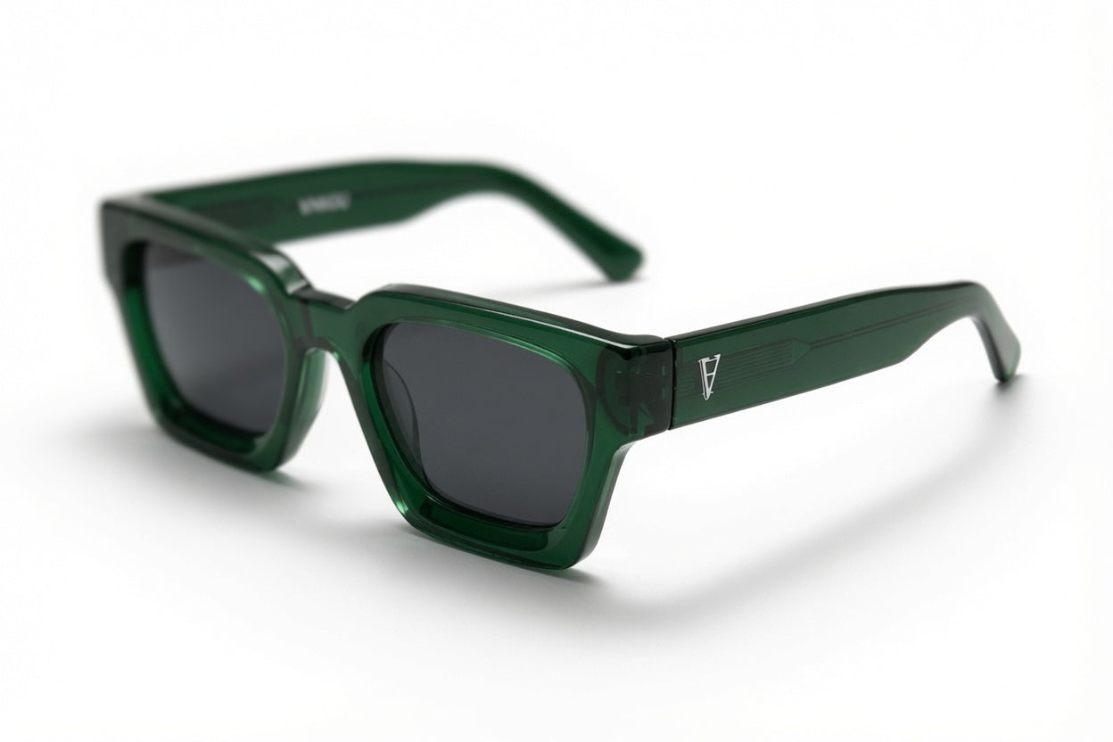 Monarch - White Logo Forest Green