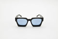 Monarch - White Logo Light Blue Lens