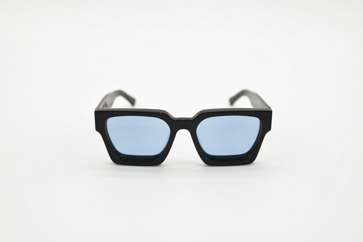 Monarch - White Logo Light Blue Lens