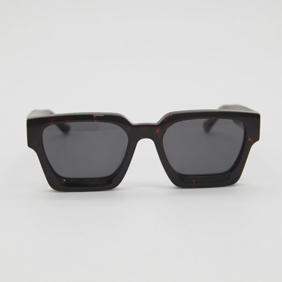 Monarch - White Logo Tortoise Frame