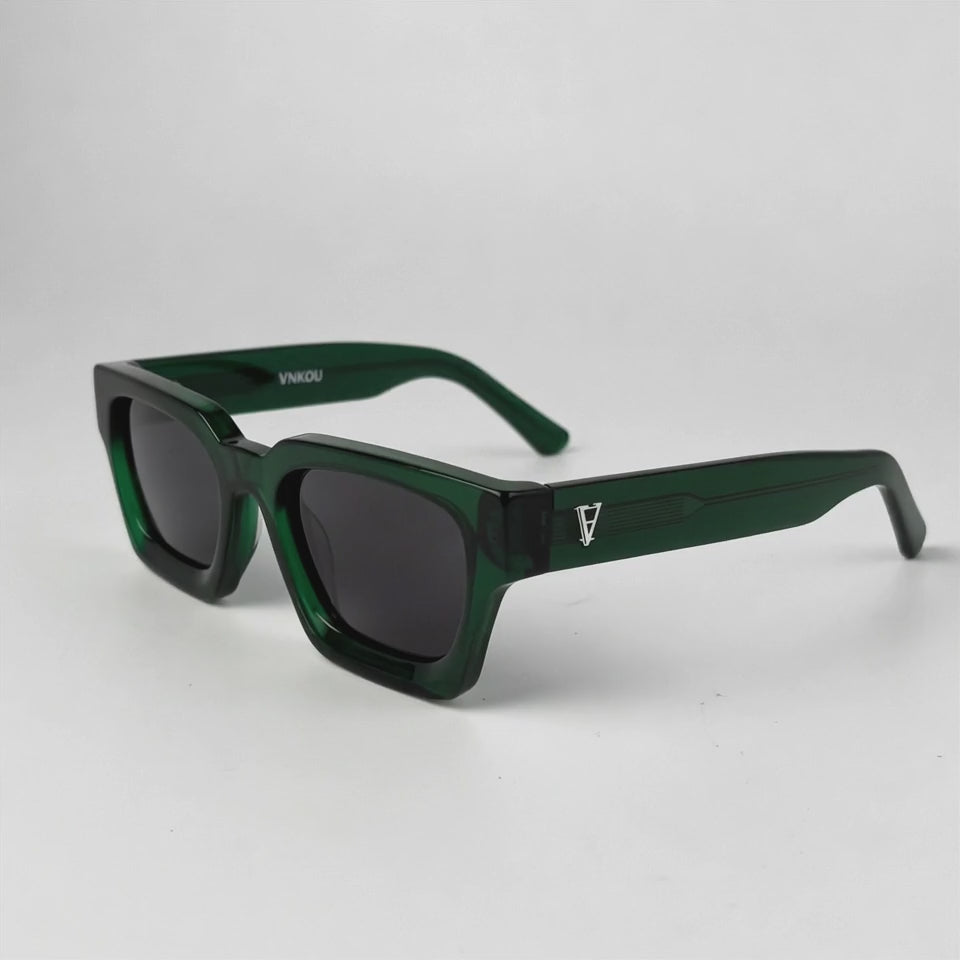 Monarch - White Logo Forest Green