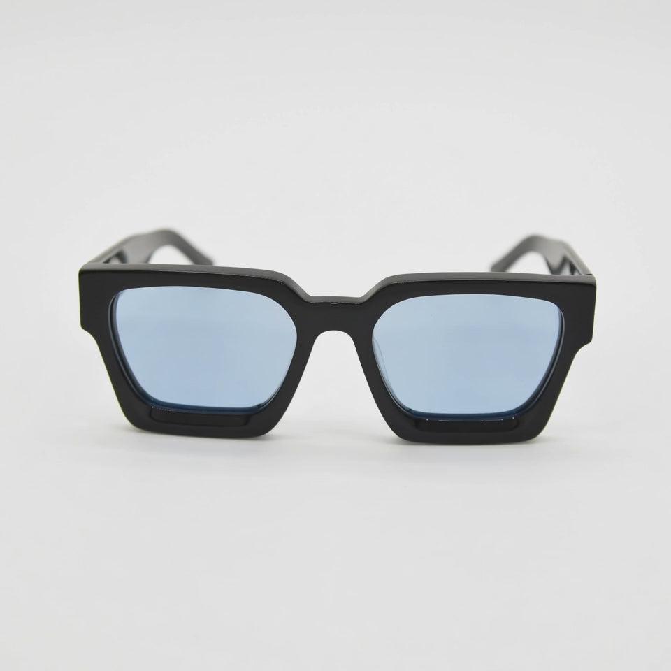 Monarch - White Logo Light Blue Lens